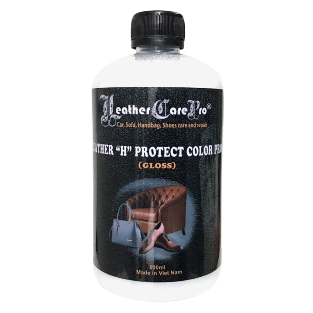 Keo phủ hoàn thiện bảo vệ màu sơn ghế da, túi xách da – Leather “H” Protect Color Pro (Gloss)