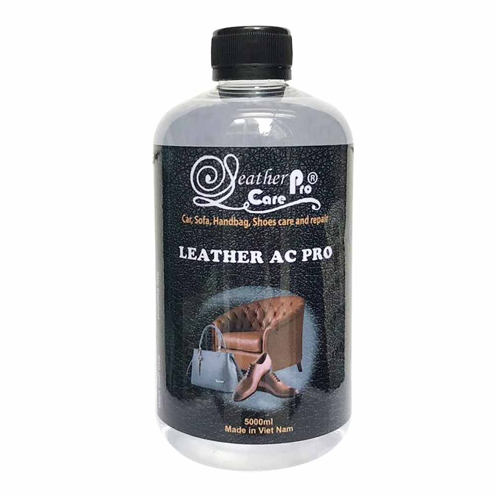 Dung môi làm sạch bề mặt túi xách da, ghế da trước khi sơn – Leather AC Pro