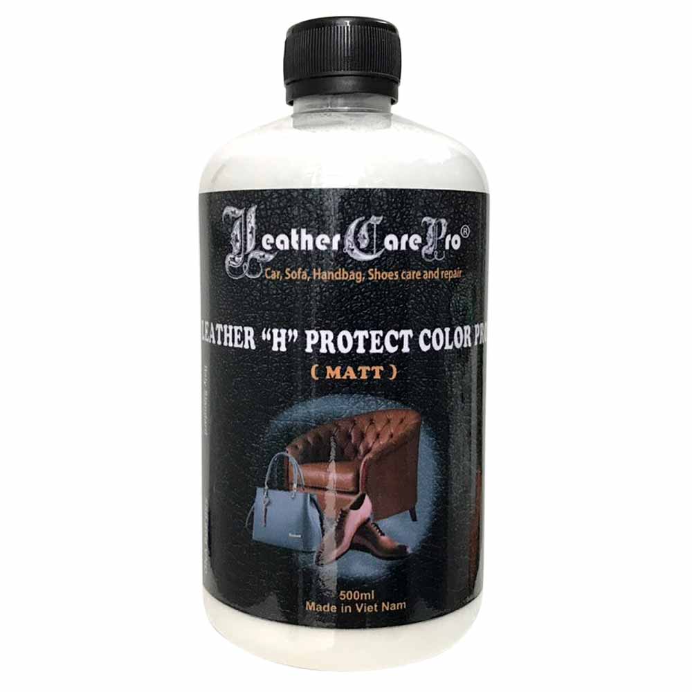 Keo phủ hoàn thiện bảo vệ màu sơn ghế da, túi xách da – Leather “H” Protect Color Pro (Matt)