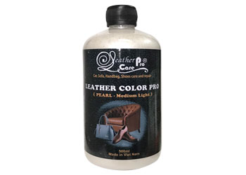 Màu sơn chuyên dụng dành cho ghế da xe ô tô, ghế da xe hơi cao cấp - Leather Color Pro (Pearl -Medium Light)- Leather Color Pro (Pearl -Medium Light)