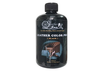 Màu sơn giày da - Leather Color Pro (Black)-Leather Color Pro_Black_350x250
