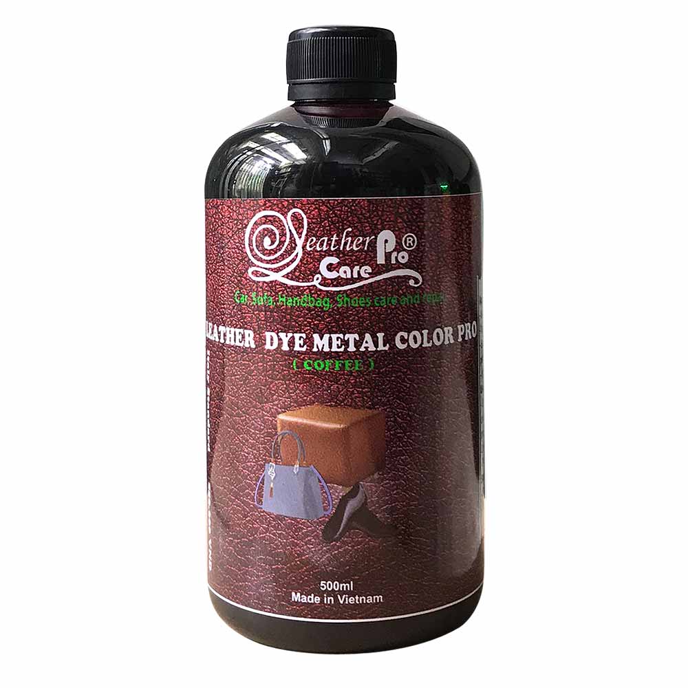 Thuốc nhuộm da Bò – Leather Dye Metal Color Pro (Coffee – Tan)